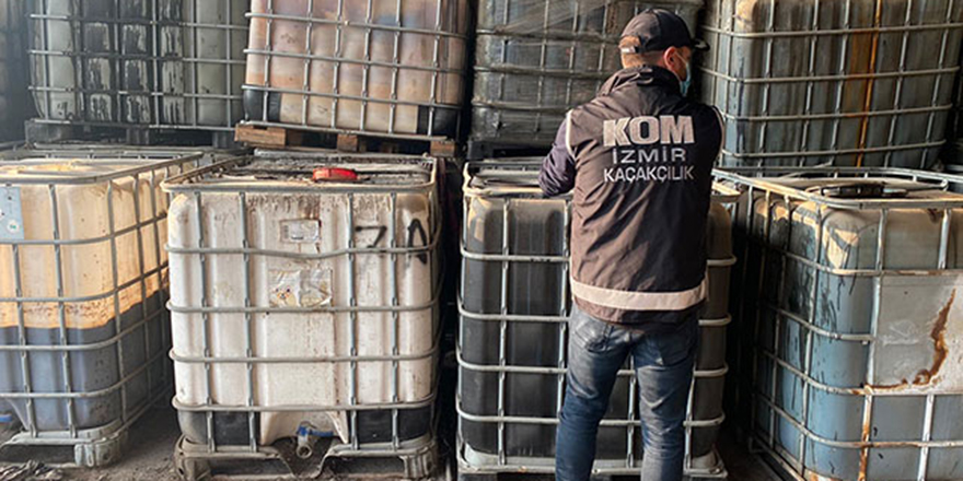 Depo baskını neticesi: 109 bin 500 litre 'karışımlı' akaryakıt...