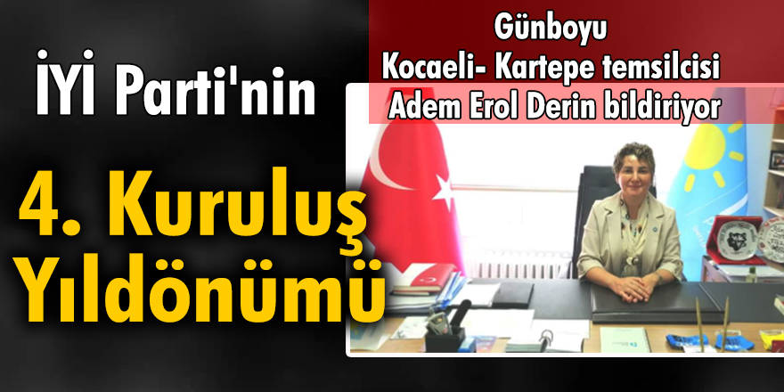 İYİ Parti'nin 4. Kuruluş Yıldönümü