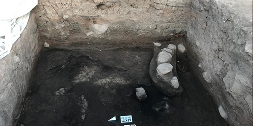 Amida Höyük'te yanık tabakaları ortaya çıkarıldı