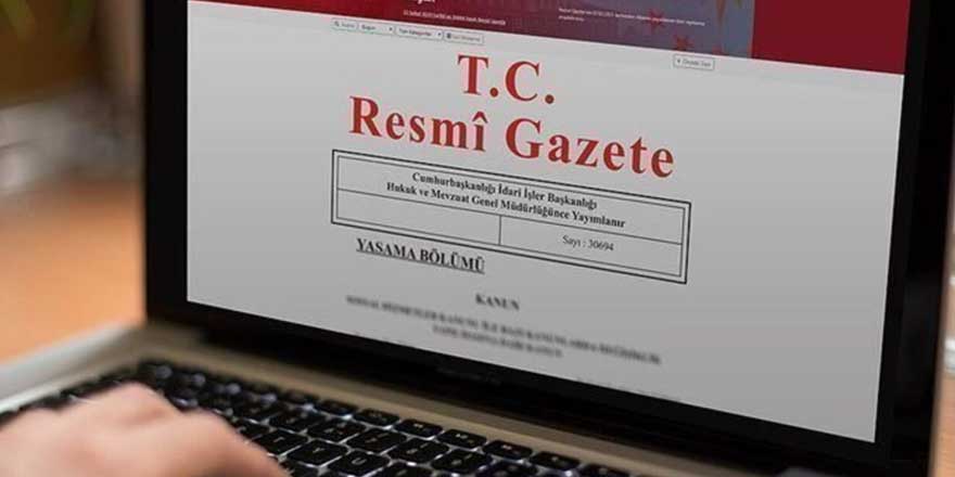 Cumhurbaşkanı kararları Resmi Gazete'de yayımlandı