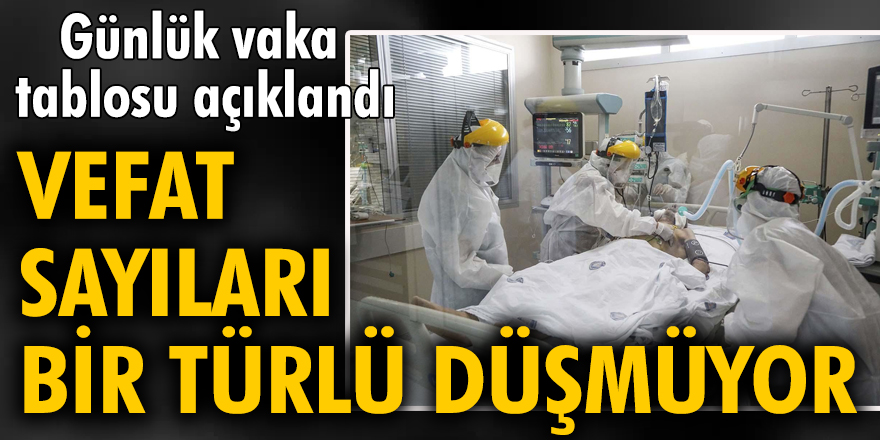 6 Kasım tarihli koronavirüs tablosu açıklandı