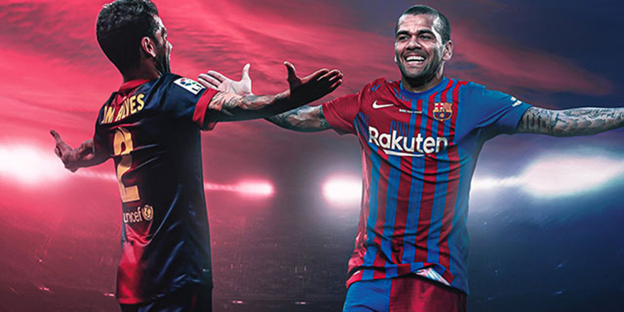 Dani Alves, yeniden Barcelona’da