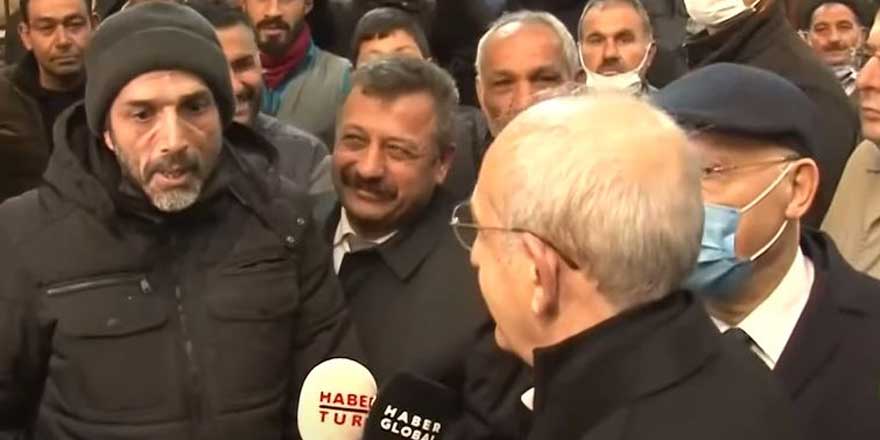 Kılıçdaroğlu'ndan Ankara Hali'nde esnaf ziyareti