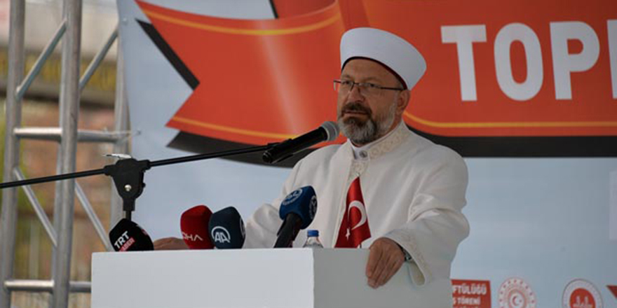 Diyanet İşleri Başkanı Erbaş, Bingöl'de 8 caminin açılışını yaptı