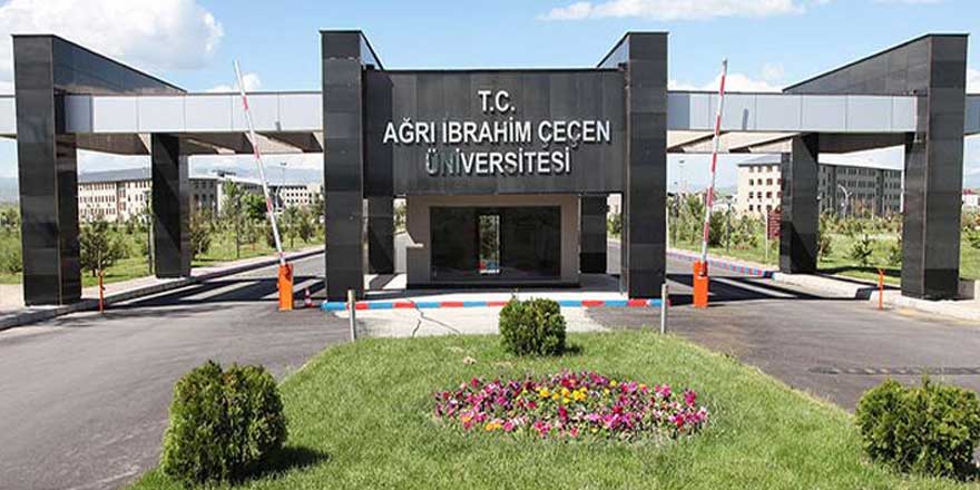 Ağrı İbrahim Çeçen Üniversitesi 12 Öğretim Üyesi alıyor