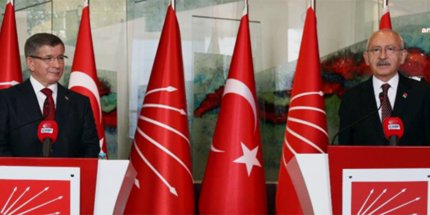 Kılıçdaroğlu ve Davutoğlu'ndan görüşmenin ardından açıklamalar