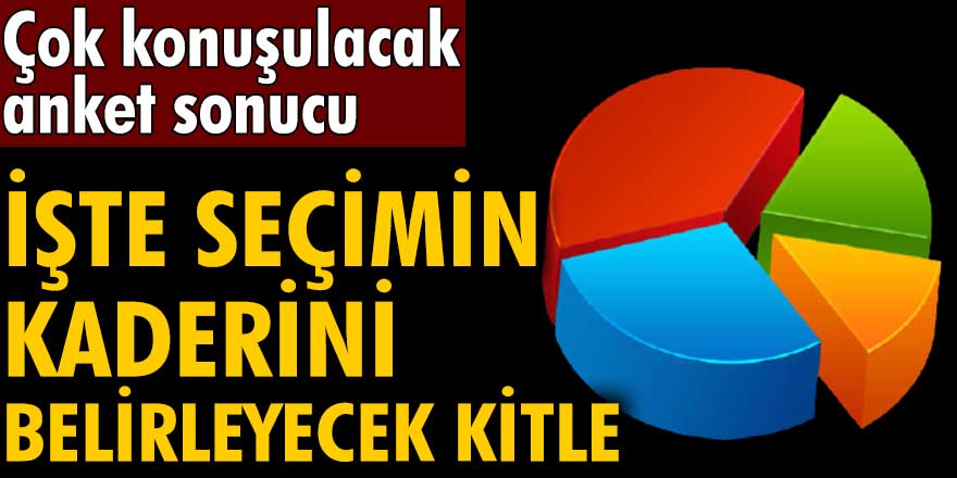 Gezici Araştırma'dan çok konuşulacak anket sonucu:  İşte seçimin kaderini belirleyecek kitle