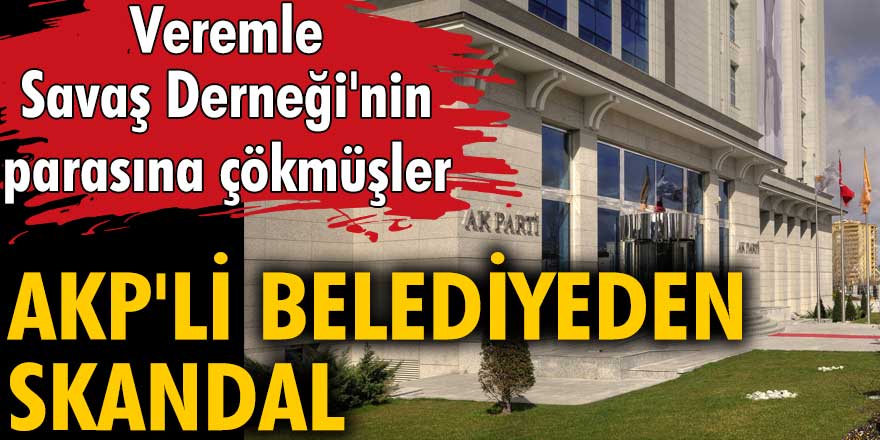 AKP'li Beyoğlu Belediyesi, Veremle Savaş Derneği'nin parasına çökmüş