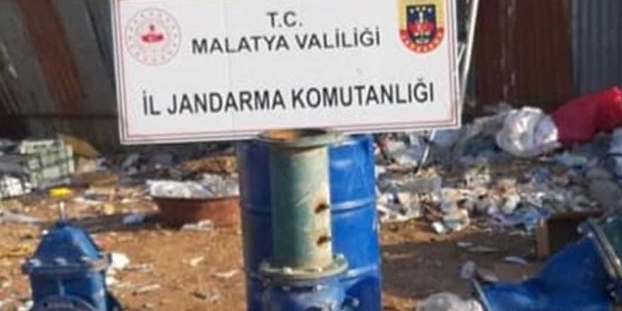 Resmi kurumlardan kablo ve vana çalan 3 şüpheli tutuklandı