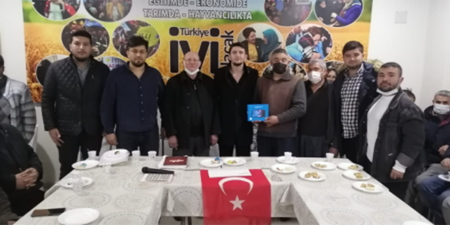 İYİ Parti Mersin Çamlıyayla İlçe Teşkilatının aylık olağan toplantısı gerçekleştirildi