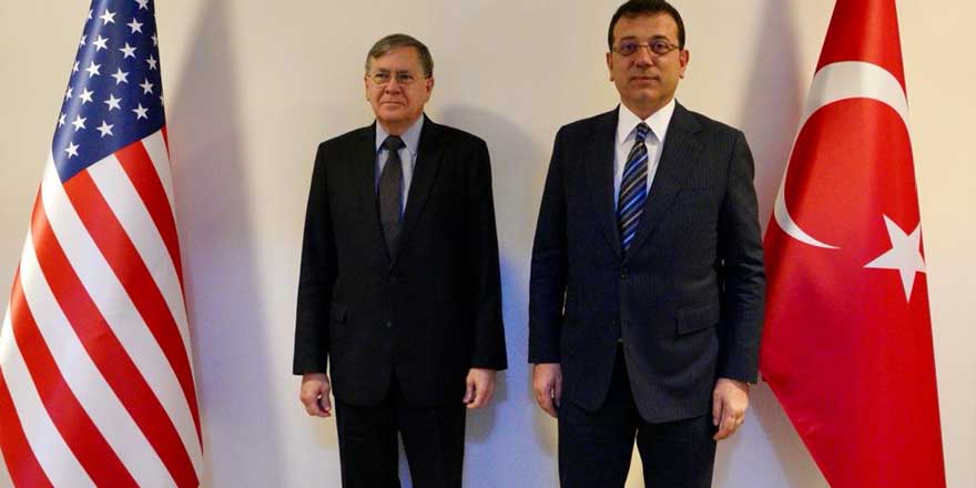 ABD Eski Büyükelçisi Satterfield’dan İmamoğlu’na ziyaret