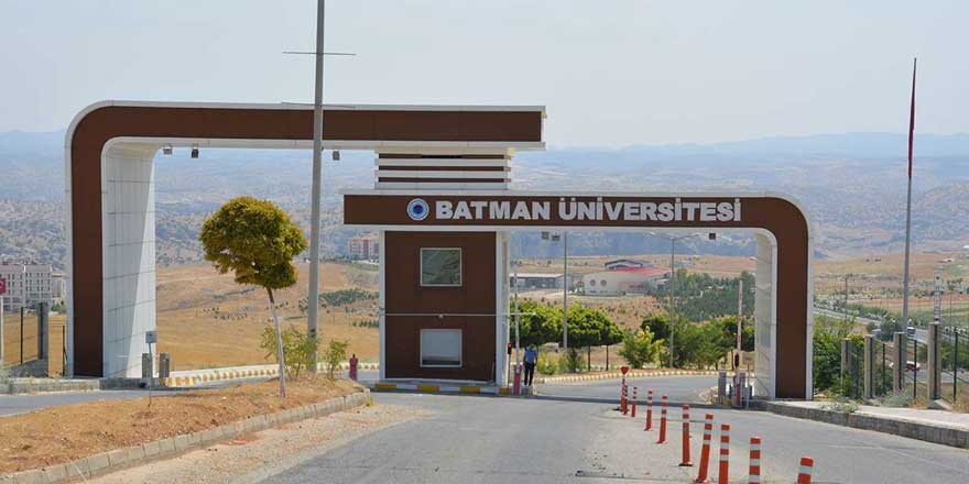Batman Üniversitesi Öğretim Üyesi alım ilanı