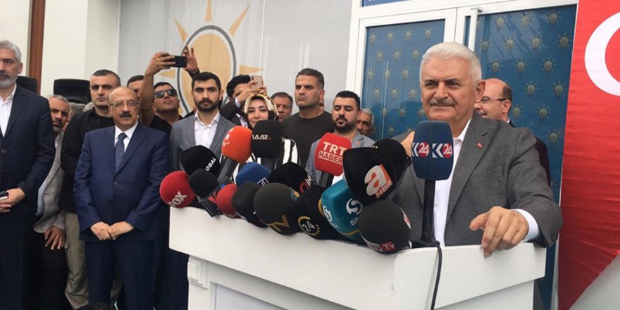 Binali Yıldırım Diyarbakır'da "Kürdistan" dedi!