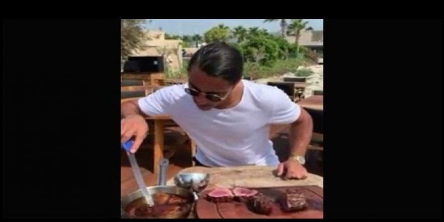 Nusret yeni videosuyla sosyal medyayı salladı!