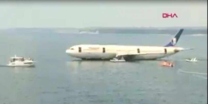 Dev yolcu uçağı batırılıyor!