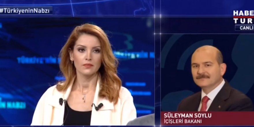 Süleyman Soylu, Nagehan Alçı ile canlı yayında tartıştı!
