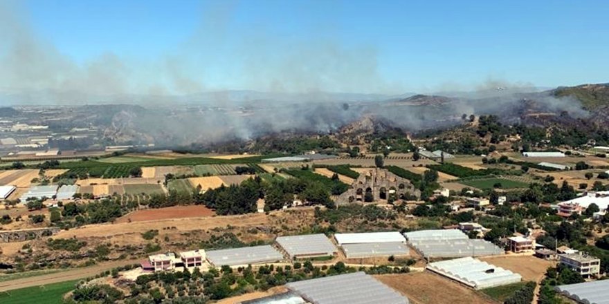 Antalya'da orman yangını
