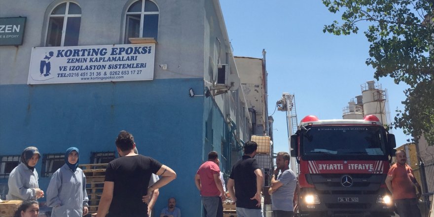 Tuzla'da fabrika yangını