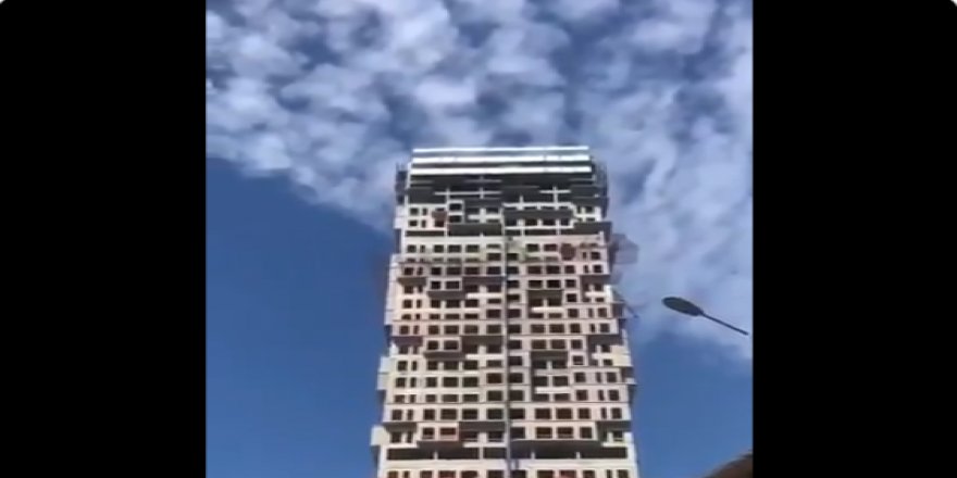 İstanbul'da binalar böyle sallandı!