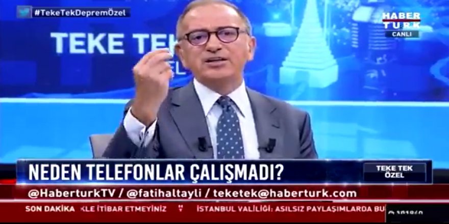 Fatih Altaylı'dan GSM operatörlerine çok sert tepki