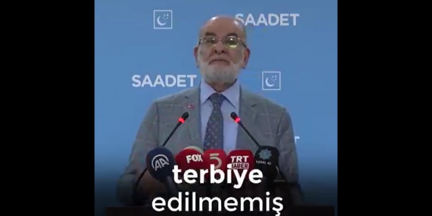 Karamollaoğlu'ndan Trump'a: "Terbiye edilmemiş aygır"