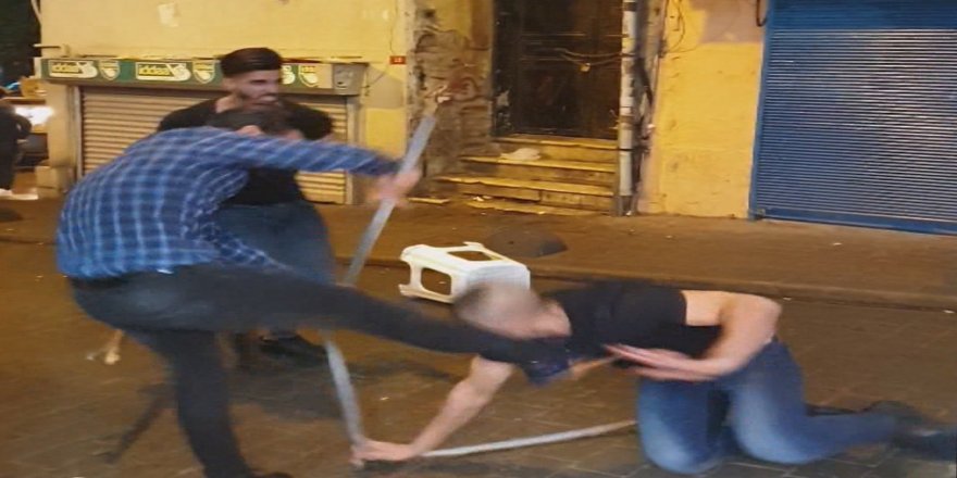 Taksim savaş alanına döndü!