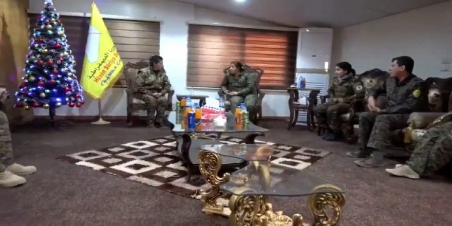 Terörist elebaşı Mazlum Kobani'den Noel bayramı mesajı!