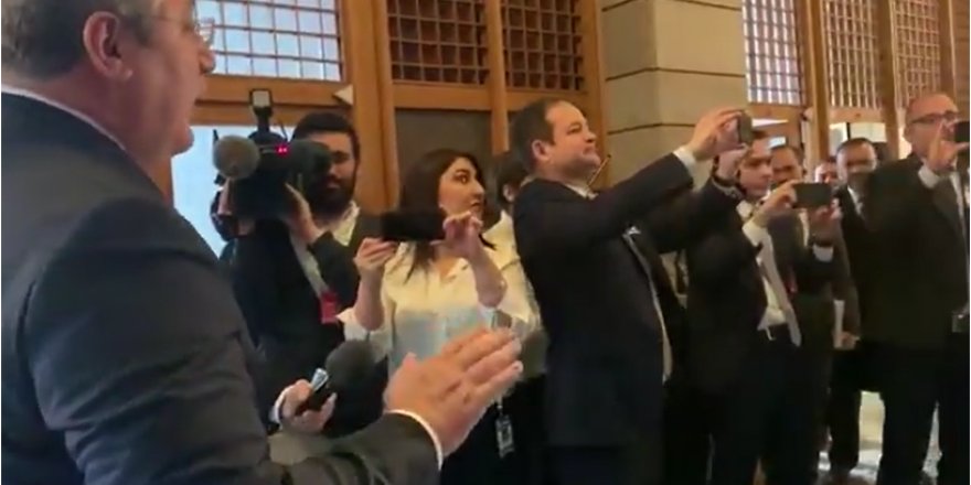 Libya tezkeresi görüşmesi öncesi Meclis koridorları karıştı!