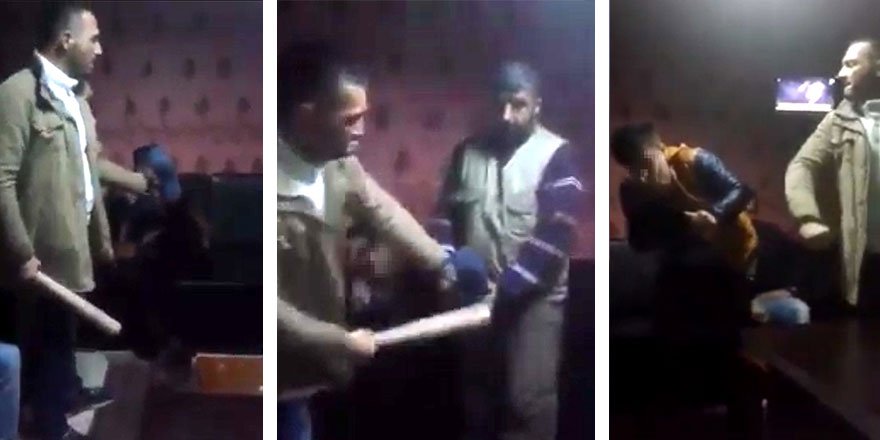 Tacizle suçlayıp, beyzbol sopasıyla falakaya yatırdı