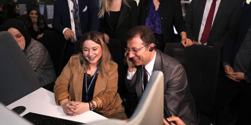 Ekrem İmamoğlu Alo 153'te çağrı cevapladı