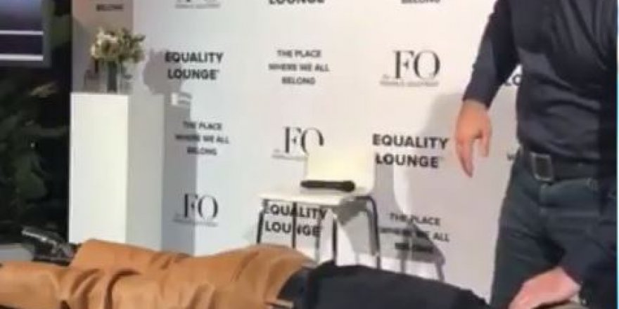 ABD'li oyuncunun enerji terapisindeki ürpertici görüntüleri