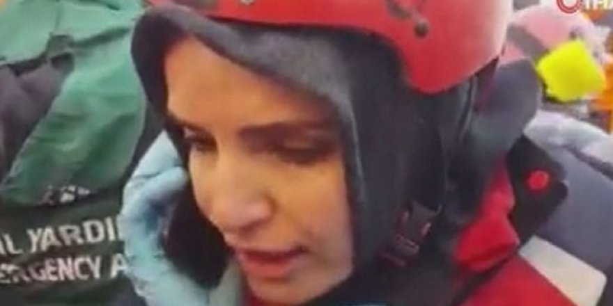 Azize Çelik ile görüşen UMKE görevlisi o anları anlattı