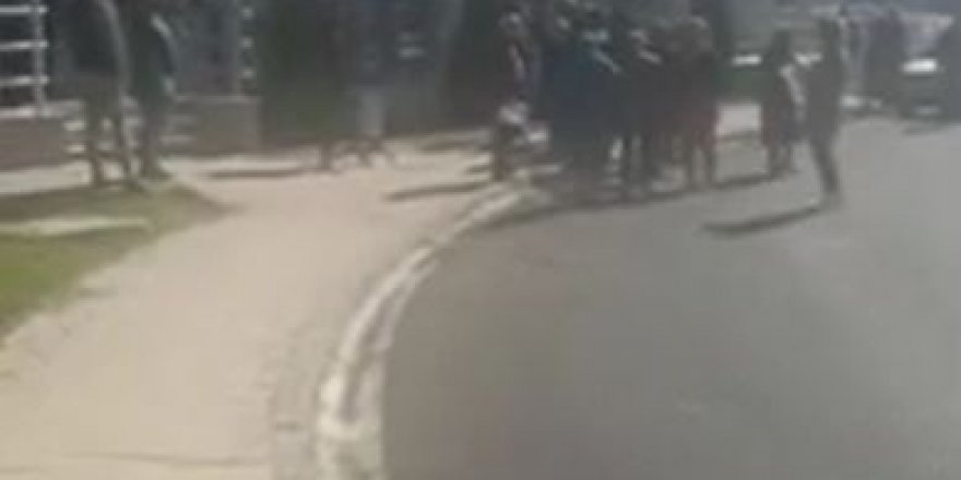 Gölcük'te doğal gaz faturasına isyan etiler