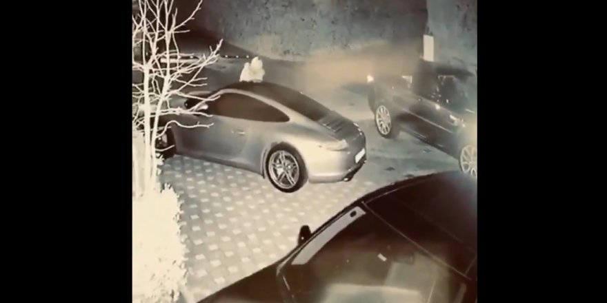 Ece Erken gece yarısı sevgilisinin arabasına saldırdı!