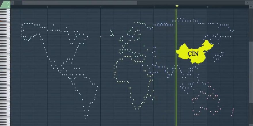 O video gülmekten kırdı geçirdi: Haritada Çin'e gelince...