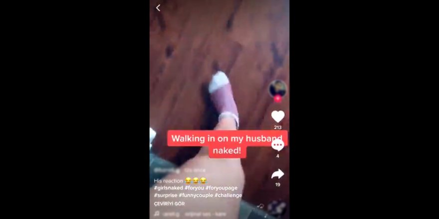 Karantinadaki çiftlerden sosyal medyada olay görüntüler