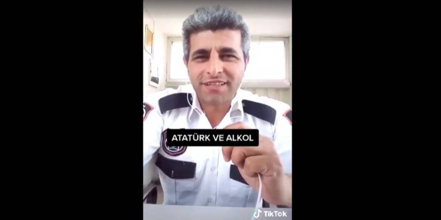 Güvenlik görevlisinden "tarih" dersi