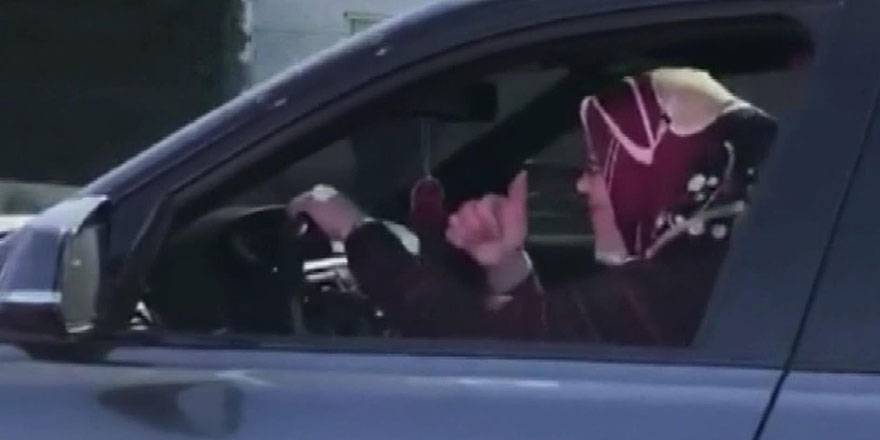 Sosyal medya bu görüntüleri konuşuyor: "Sen neymişsin be abla!"