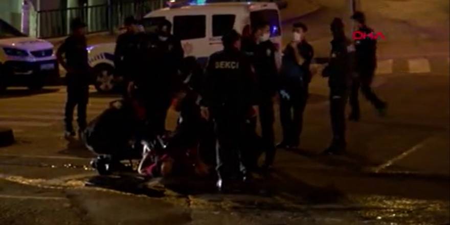 Başkentte gece yarısı ortalık savaş alanına döndü