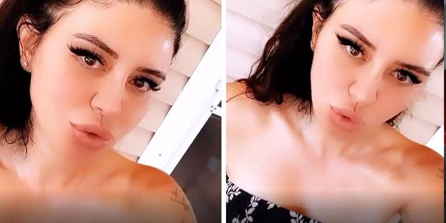 Ebru Polat depreme böyle yakalandı!