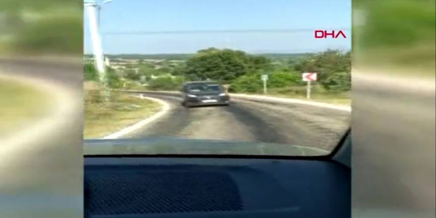 Korku dolu anlar saniye saniye kaydedildi