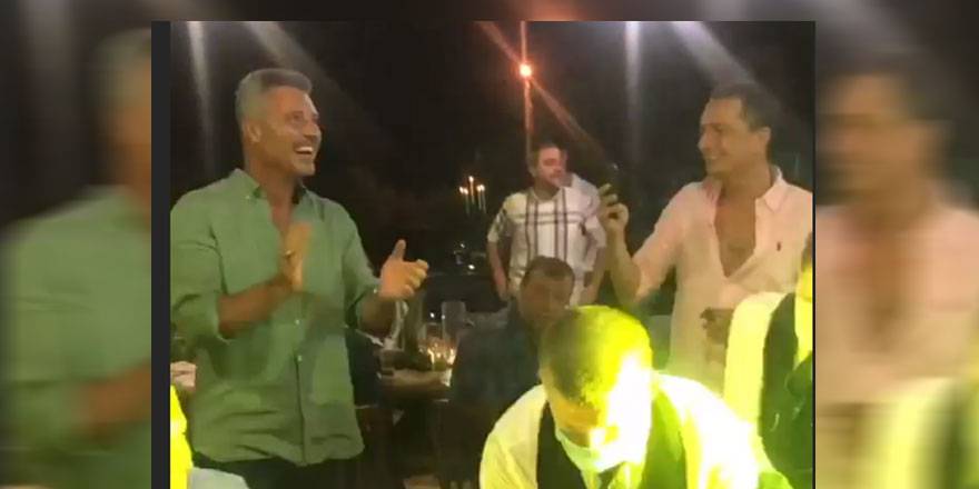 Sadettin Saran'ın doğum gününde renkli görüntüler