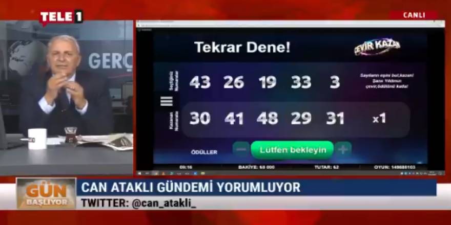 Can Ataklı: "Korkunç bir hale geldi"