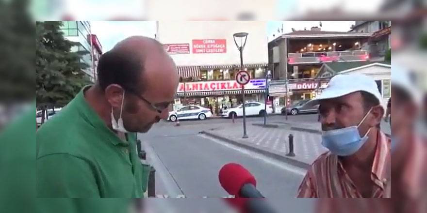 Engelli maaşı ile geçindiğini söyleyen vatandaşa skandal sözler