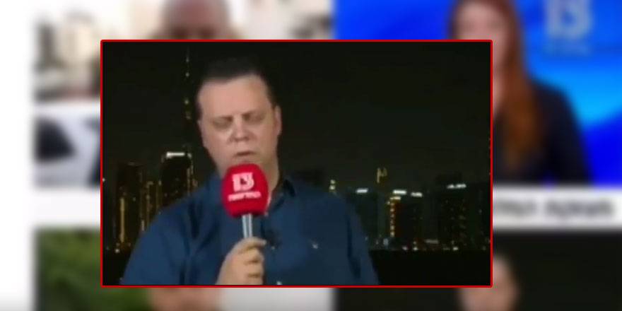 Canlı yayında şoka girdi!