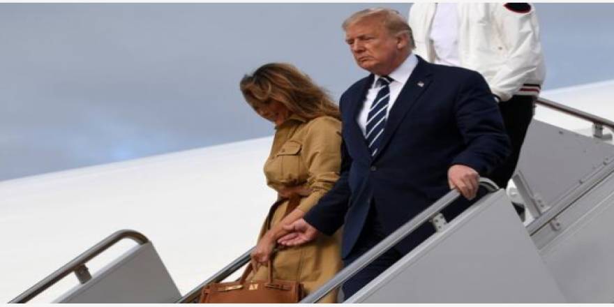 ABD bu görüntülerle çalkalanıyor! Melania yaptı yine yapacağını...