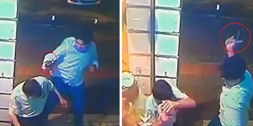 Korkunç olay! Eli kız arkadaşına dokunan yolcuyu tabanca kabzasıyla...