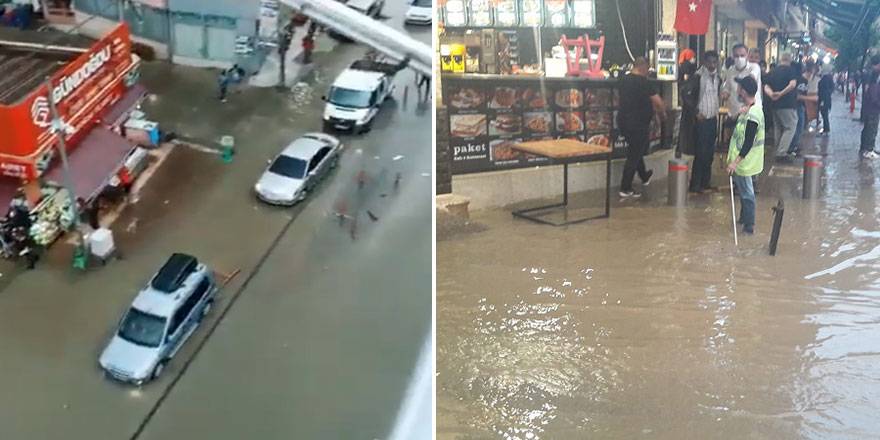 Ordu’da sel; yollar göle döndü