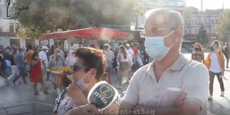 Almanya'da yaşayan çift Türkiye'de röportaj yaparsa... Ortalık bir anda karıştı