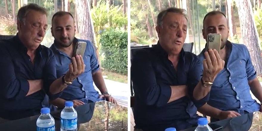 Ahmet Nur Çebi'den olay görüntüler